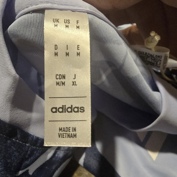 Adidas Men's Blue Camouflage Aeroready Club Graphic Tee Size M NWT - Picture 5 of 8